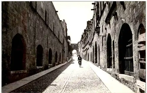 Rhodes - The streets of the Knights -130990