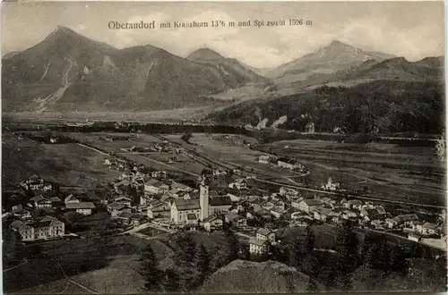 Oberaudorf am Inn, mit Kranzhorn und Spitzstein -343708