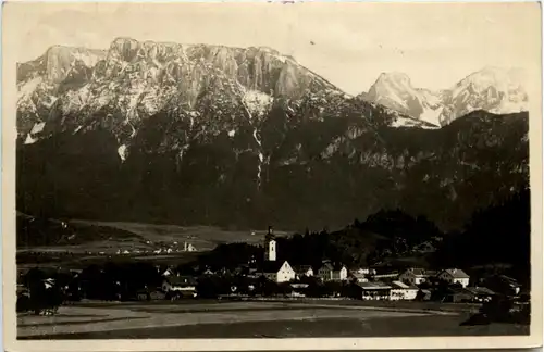 Oberaudorf am Inn, mit Kaisergebirge -343728