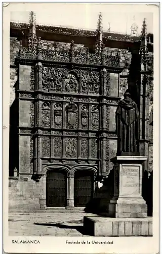 Salamanca - Fachada de la Universidad -131352