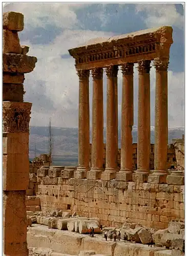 Liban - Colonnes du Temple de Jupiter -128562