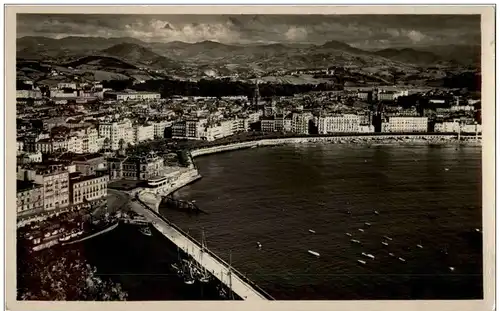 San Sebastian - Vista desde el monte Urgull -131314