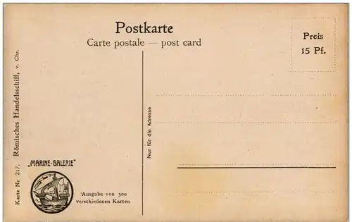 Chr. Rave - Römisches Handelsschiff -130326