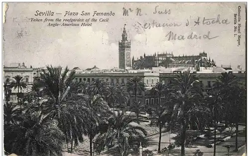 Sevilla - Plaza San Fernando -131382