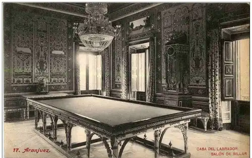 Aranjez - Casa del Labrador Salon de Billard -131370