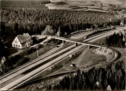 Autobahn Rasthaus Stumpf - Rimberg über Bad Hersfeld -344208