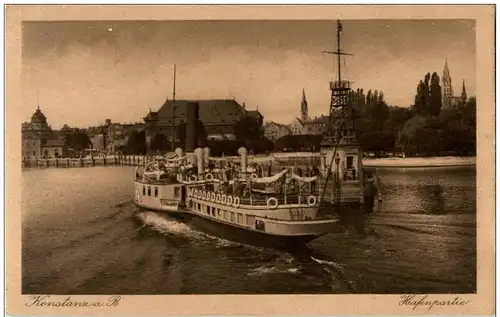 Konstanz a. Bodensee - Hafenpartie -130466