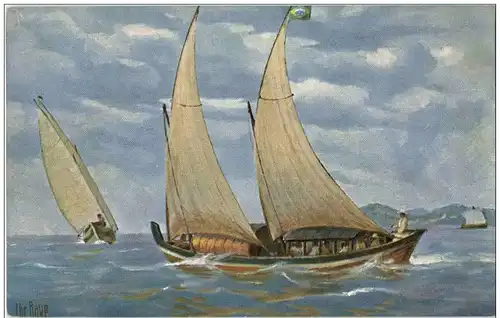 Chr. Rave - Brasilianisches Segelboot -130294