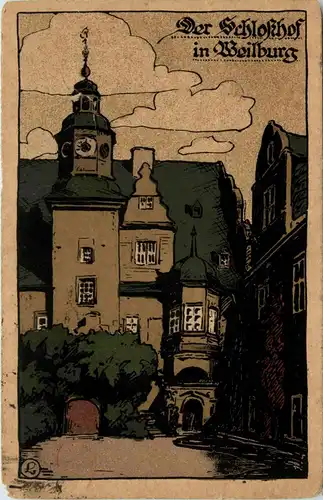 Weilburg, der Schlosshof -344268