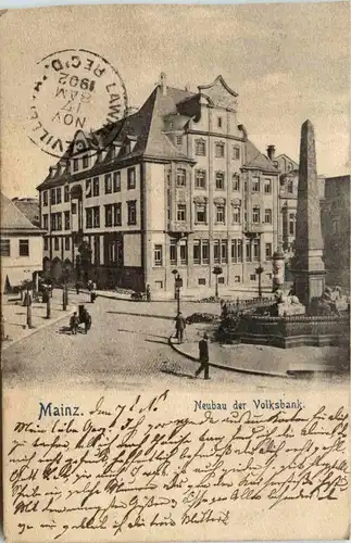 Mainz, Neubau der Volksbank -344368