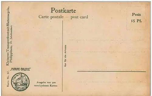 Philippinen - Transportboot -130254