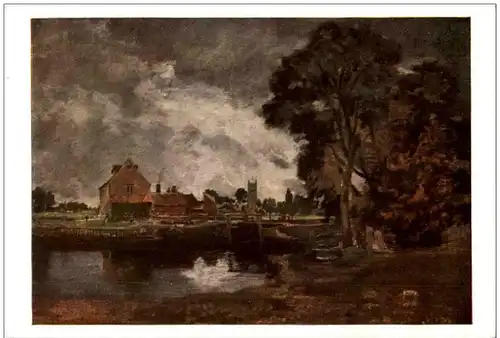 Dedham Mill - Constable - Tate Gallery London -131678