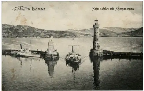 Lindau - Hafeneinfahrt -130480