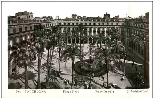 Barcelona - Place Royale -130768
