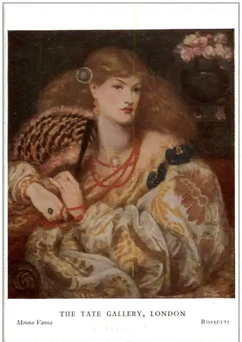 Rossetti - Monna Vanna - The Tate Gallery London -131684