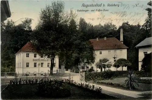 Augustusbad, b.Radeberg, Radeberger- und Kaffee-Haus -344508