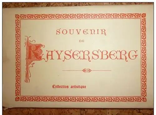 souvenir de Kaysersberg - Booklet - 15 cpa -131935
