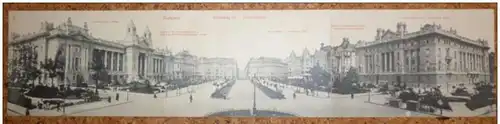 Budapest - Freiheitsplatz - Klappkarte -131884