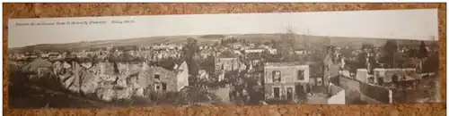 St. Marie a Py - Panorama des zerschossenen Dorfes -131918