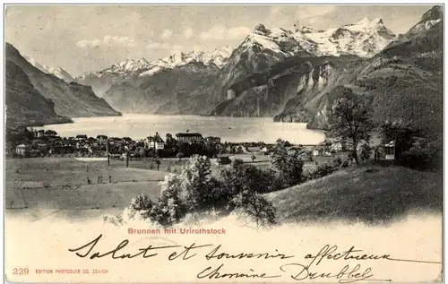 Brunnen mit Urirotstock -131954