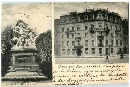 Gruss aus Basel - Hotel Victoria -132042