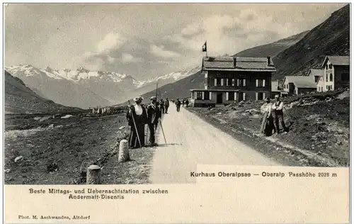 Kurhaus Oberalpsee - Oberalp Passhöhe -132102