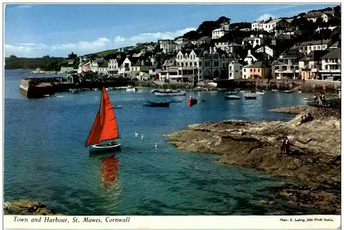 St. Mawes - Town and Harbour -130890