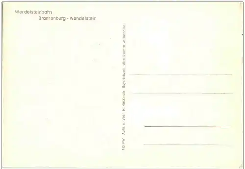 Wendelsteinbahn - Brannenburg Wendelstein -129468