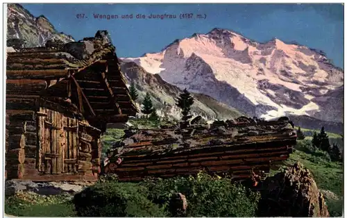 Wengen und die Jungfrau -132190