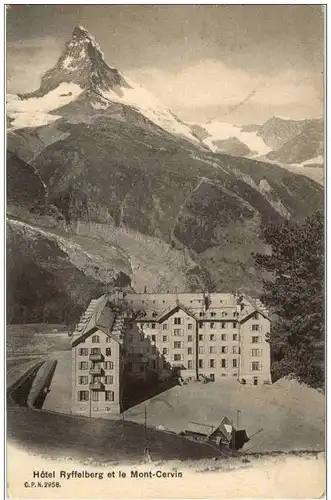 Hotel Ryffelberg et le Mont Cervin -132492