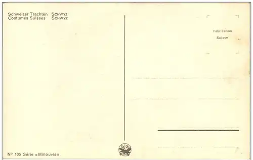 Schwyz- Trachten - Minouvis -129692