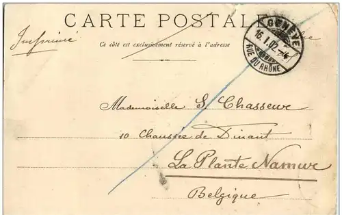 Poste Suisse en Hiver - Postkutsche -132470