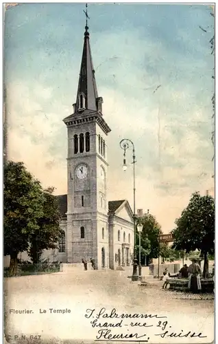 Fleurier - Le Temple -133106
