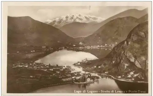 Lago di Lugano - Stretto di Lavena e Ponte Tresa -132794
