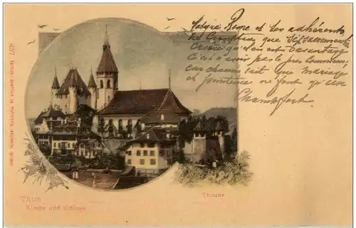 Thun - Kirche und Schloss -132526