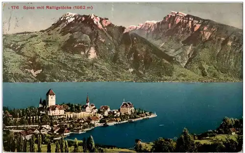 Spiez mit Ralligstöcke -132520