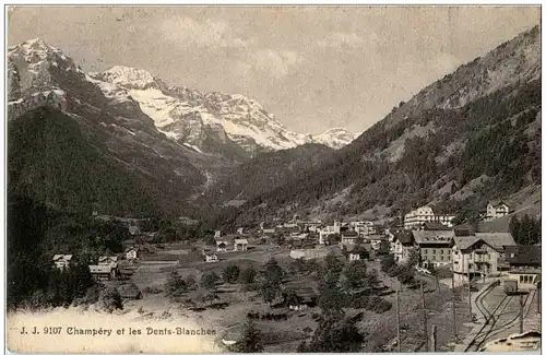Champery et les Dents Blanches -132930