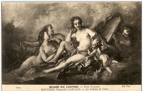 Boucher - La Toilette de Venus - Erotik Nackt -130056