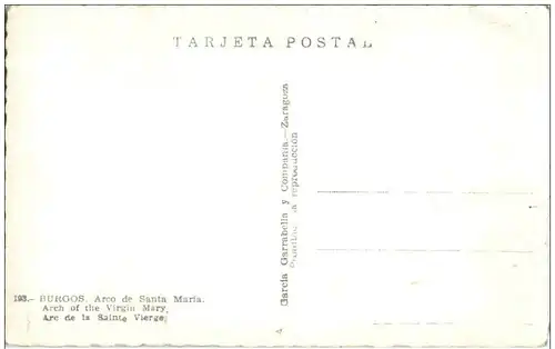 Burgos - Arco de Santa Maria -131326