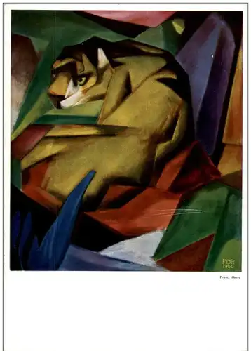 Franz Marc - Tiger -131608