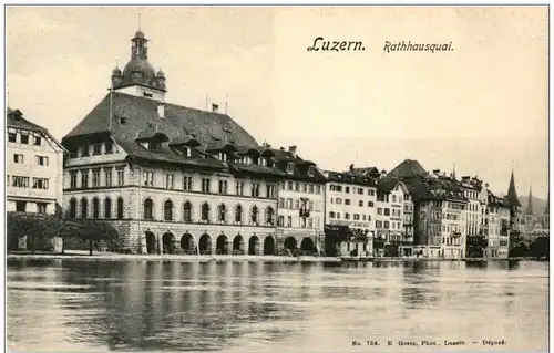 Luzern - Rathhausquai -132810