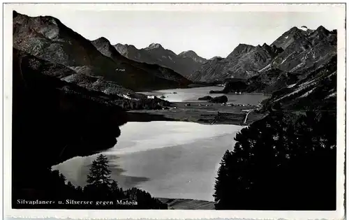 Silvaplaner und Silsersee gegen Maloja -133250