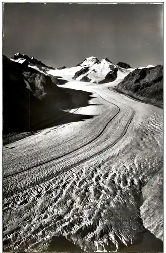 Blick vom Eggishorn - Aletschgletscher -133316