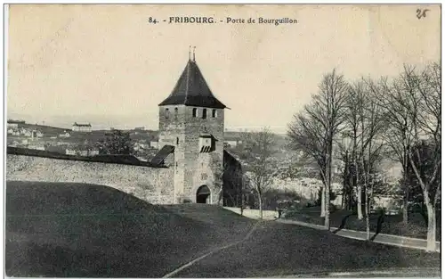 Fribourg - Porte de Bourguillon -132972