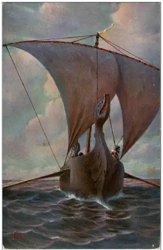 Chr. Rave - Altes Segelschiff -130360