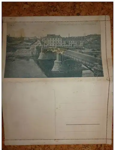 Wilna - Zawierzyniecki Brücke - Kartenbrief -131922