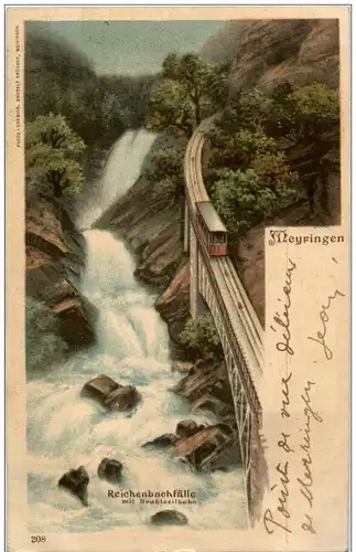 Meyringen - Reichenbachfälle mit Drahtseilbahn -133072