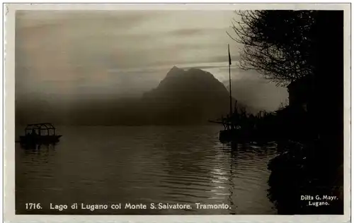 Lago di Lugano Tramonto -133232