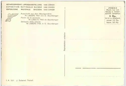 Schweizer Landesausstellung Zürich 1939 -132008