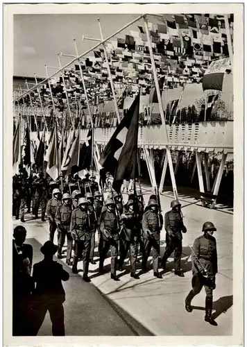 Schweizer Landesausstellung Zürich 1939 - Einzug in die LA -132000